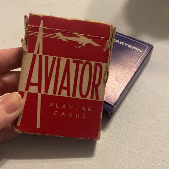 Eastern airlines card sealed new bridge size and aviator card set - Picture 3 of 4